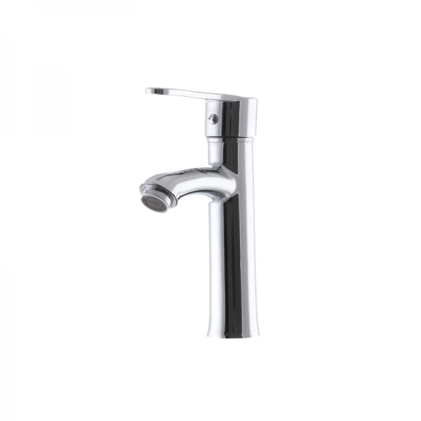 Змішувач для умивальника G-Ferro LAura-001 хромований без підводки (GF1300)