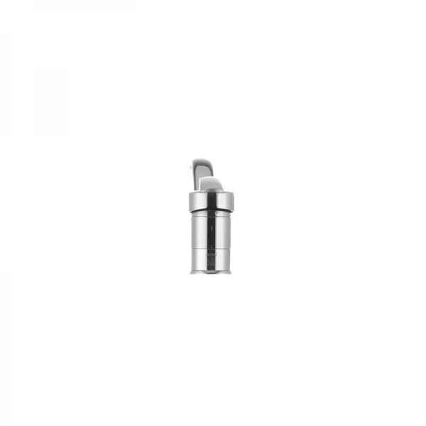 Одноважільний змішувач для кухні Haiba Agat 004 латунний хром з низьким поворотним виливом (HB0004)