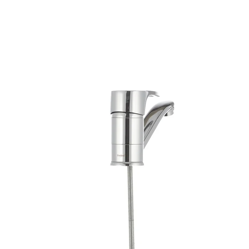 Змішувач для умивальника Haiba Ceba 004 (вилив 15 см) (HB0029)