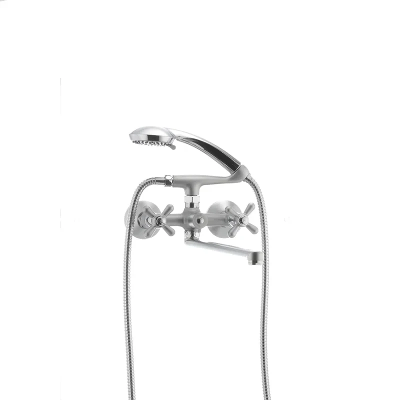 Смеситель для ванны Haiba Dominox 140 матовый (HB0063)