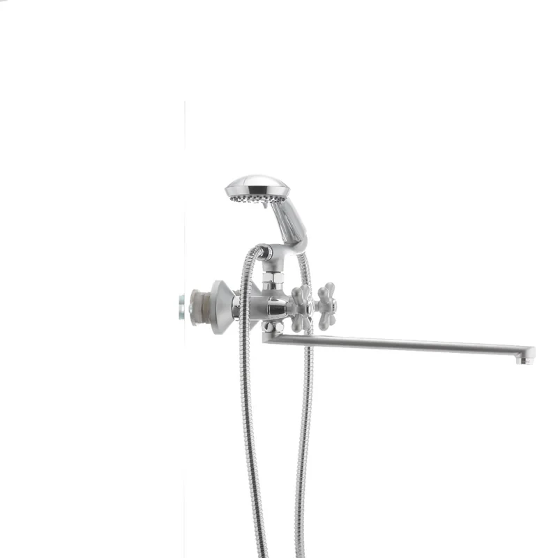 Смеситель для ванны Haiba Dominox 140 матовый (HB0063)