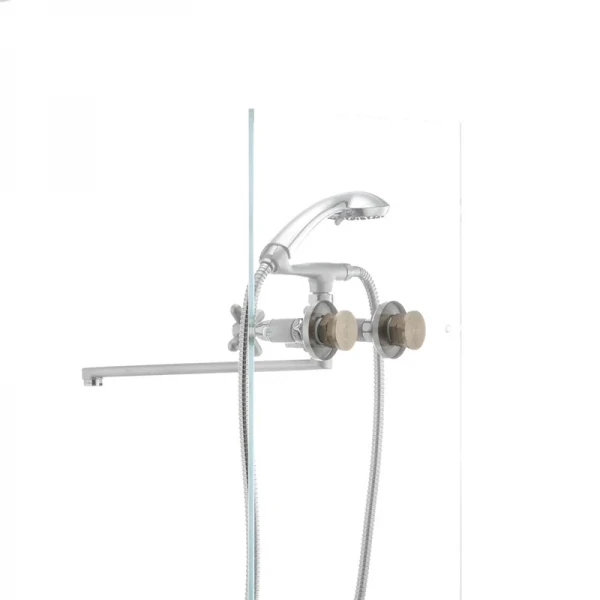 Смеситель для ванны Haiba Dominox 140 матовый (HB0063)