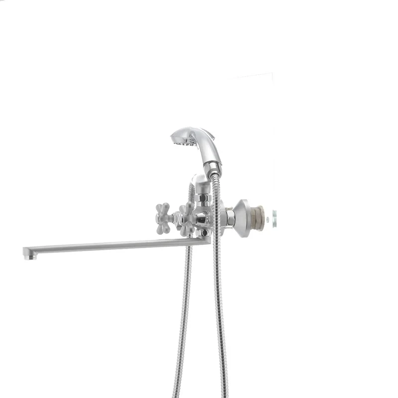 Смеситель для ванны Haiba Dominox 140 матовый (HB0063)