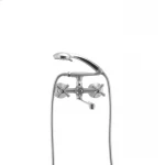 Смеситель для ванны Haiba Dominox 140 матовый (HB0063)