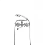 Смеситель для ванны Haiba Dominox 140 матовый (HB0063)