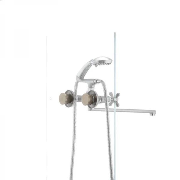 Смеситель для ванны Haiba Dominox 140 матовый (HB0063)