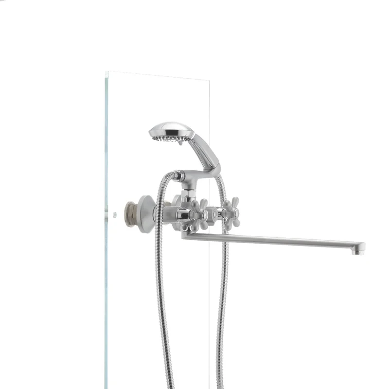 Смеситель для ванны Haiba Dominox 140 матовый (HB0063)