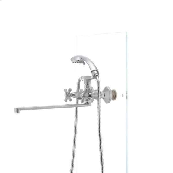 Смеситель для ванны Haiba Dominox 140 матовый (HB0063)