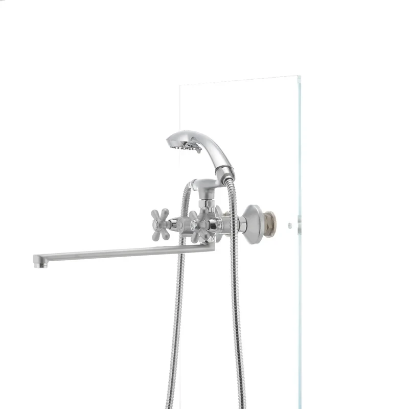 Смеситель для ванны Haiba Dominox 140 матовый (HB0063)