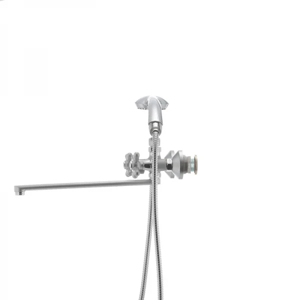 Смеситель для ванны Haiba Dominox 140 матовый (HB0063)