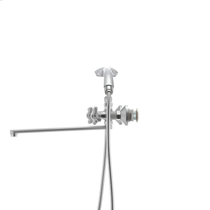 Смеситель для ванны Haiba Dominox 140 матовый (HB0063)