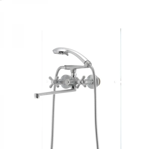 Смеситель для ванны Haiba Dominox 140 матовый (HB0063)