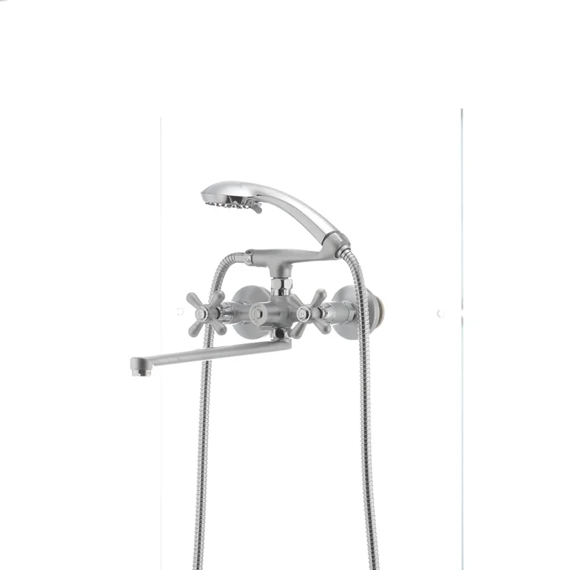 Смеситель для ванны Haiba Dominox 140 матовый (HB0063)