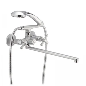 Смеситель для ванны Haiba Dominox 140 матовый (HB0063)