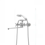 Смеситель для ванны Haiba Dominox 140 матовый (HB0063)