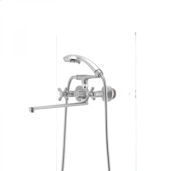 Смеситель для ванны Haiba Dominox 140 матовый (HB0063)