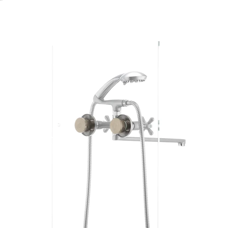 Смеситель для ванны Haiba Dominox 140 матовый (HB0063)