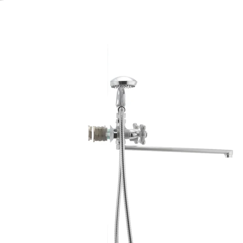 Смеситель для ванны Haiba Dominox 140 матовый (HB0063)