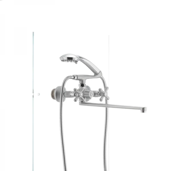 Смеситель для ванны Haiba Dominox 140 матовый (HB0063)