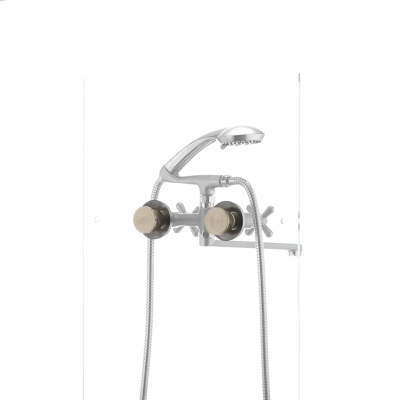 Смеситель для ванны Haiba Dominox 140 матовый (HB0063)