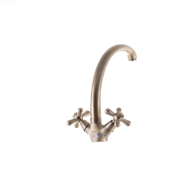 Смеситель для кухни Haiba Dominox 273 бронзовый (HB0082)