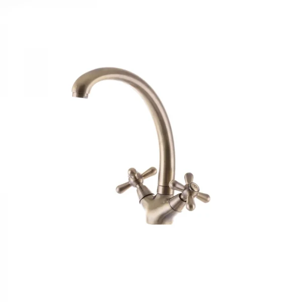 Смеситель для кухни Haiba Dominox 273 бронзовый (HB0082)