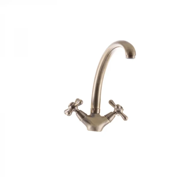 Смеситель для кухни Haiba Dominox 273 бронзовый (HB0082)