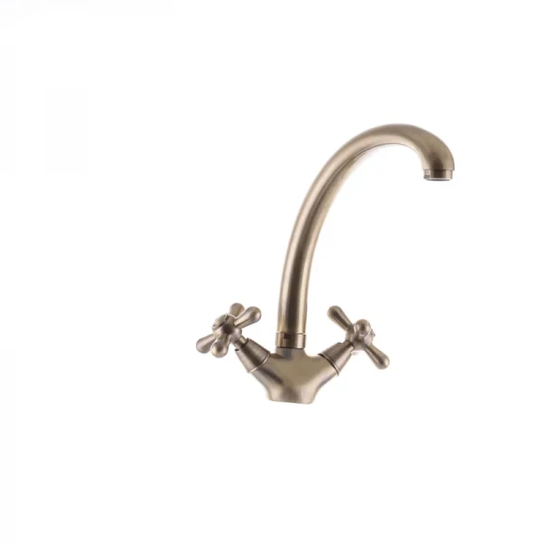 Смеситель для кухни Haiba Dominox 273 бронзовый (HB0082)