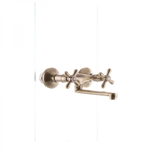 Смеситель для кухни Haiba Dominox 361 бронзовый (HB0092)