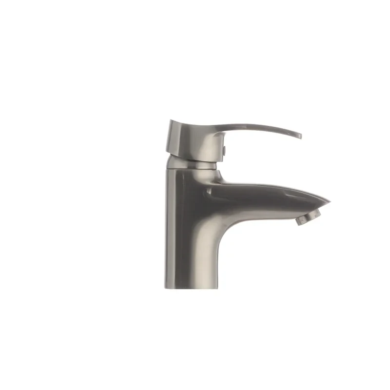 Змішувач для умивальника Haiba Focus 001 нержавіюча сталь (HB0109)