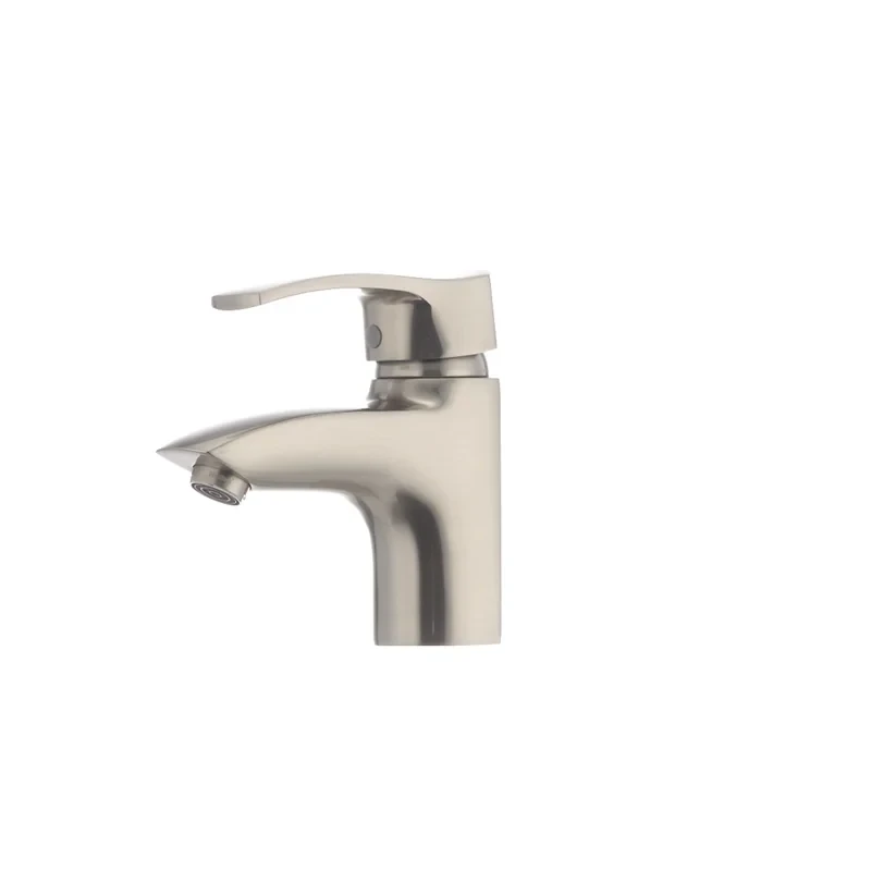 Змішувач для умивальника Haiba Focus 001 нержавіюча сталь (HB0109)