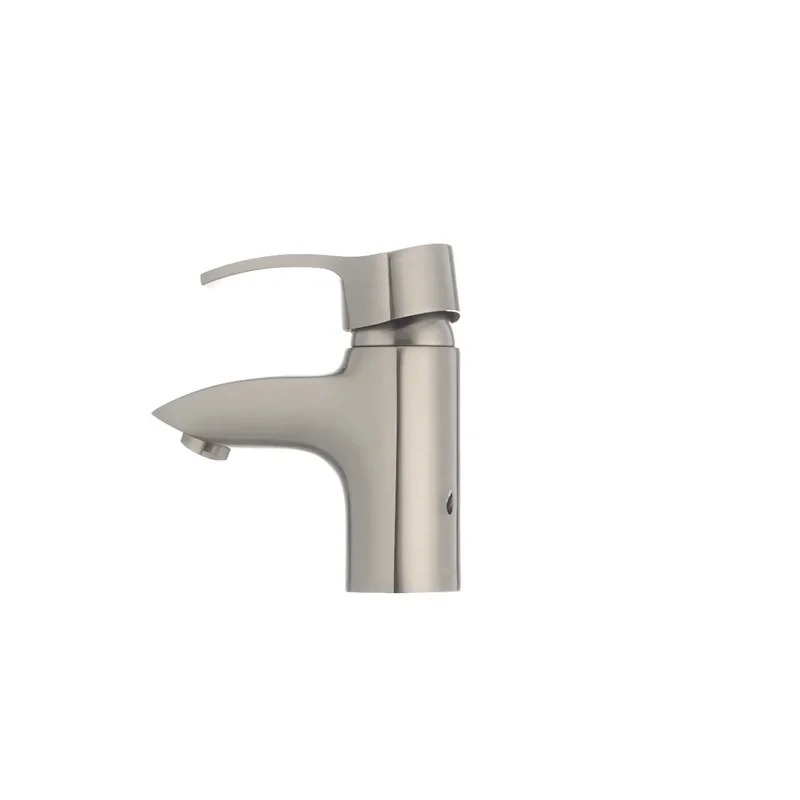 Змішувач для умивальника Haiba Focus 001 нержавіюча сталь (HB0109)