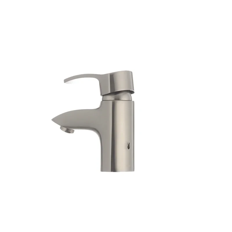 Змішувач для умивальника Haiba Focus 001 нержавіюча сталь (HB0109)