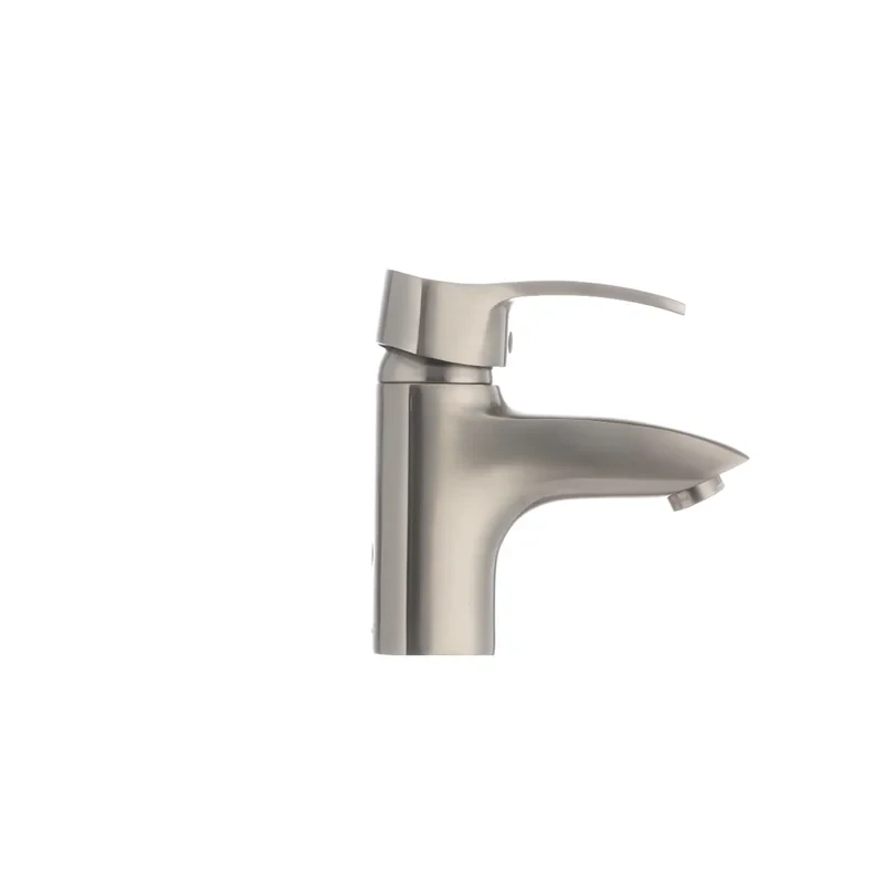 Змішувач для умивальника Haiba Focus 001 нержавіюча сталь (HB0109)