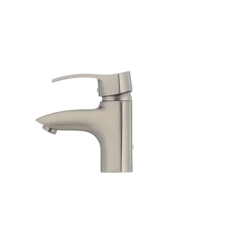 Змішувач для умивальника Haiba Focus 001 нержавіюча сталь (HB0109)