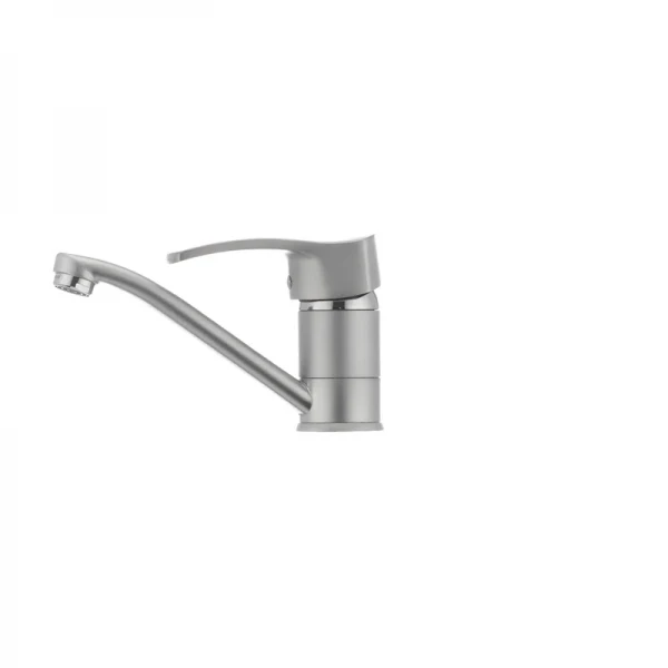 Смеситель для умывальника Haiba Focus 004 матовый (излив 15 см) (HB0116)