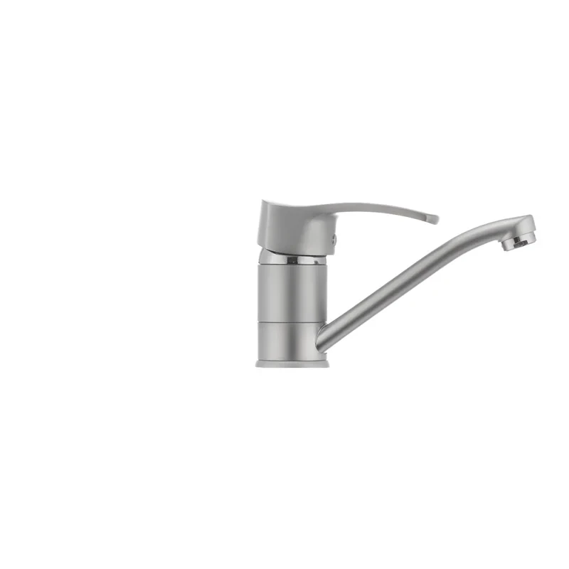 Змішувач для умивальника Haiba Focus 004 матовий (вилив 15 см) (HB0116)