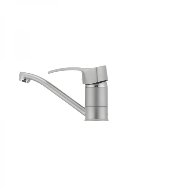 Смеситель для умывальника Haiba Focus 004 матовый (излив 15 см) (HB0116)