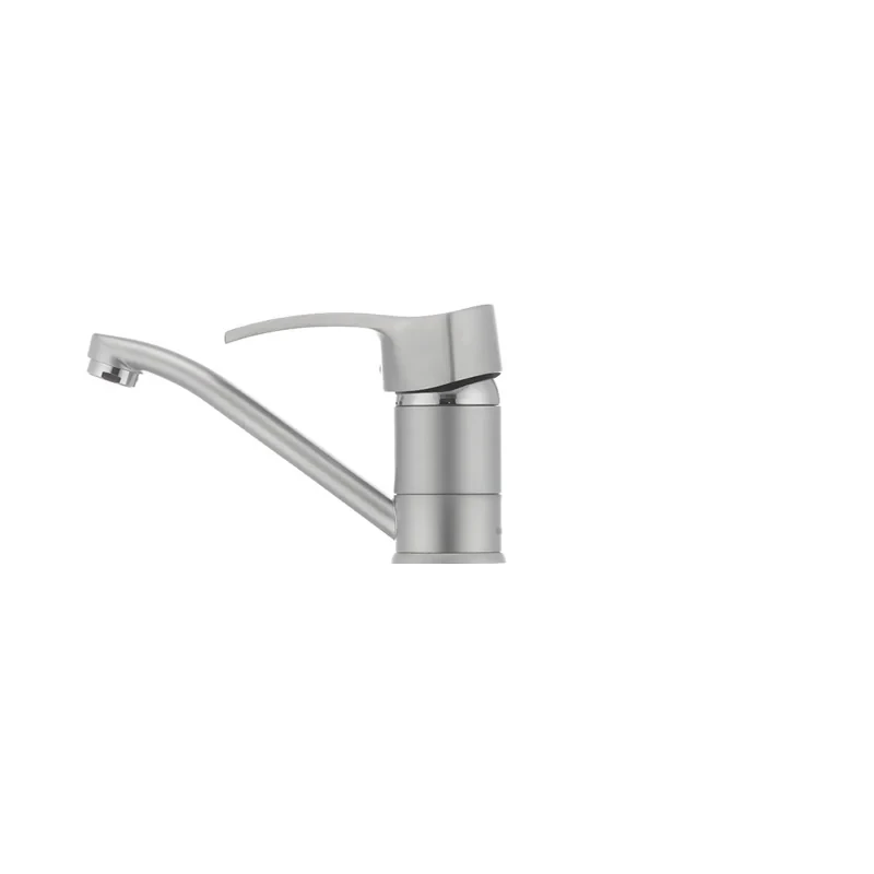 Змішувач для умивальника Haiba Focus 004 матовий (вилив 15 см) (HB0116)