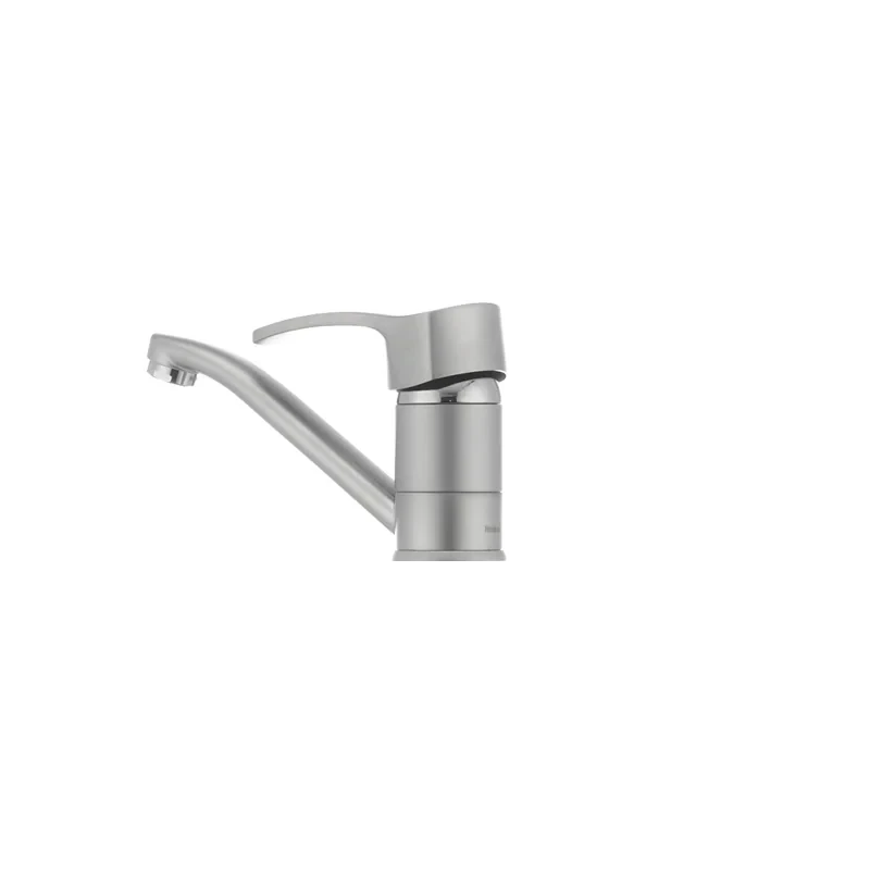 Змішувач для умивальника Haiba Focus 004 матовий (вилив 15 см) (HB0116)