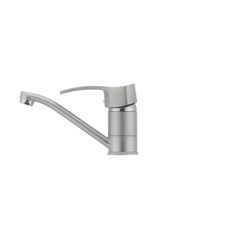 Змішувач для умивальника Haiba Focus 004 матовий (вилив 15 см) (HB0116)