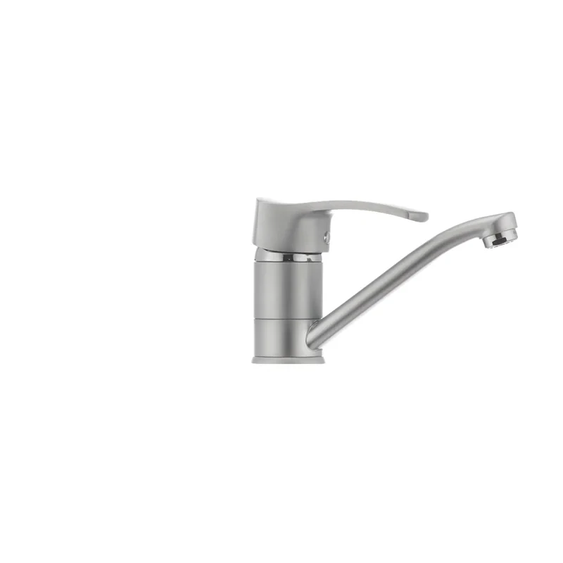 Змішувач для умивальника Haiba Focus 004 матовий (вилив 15 см) (HB0116)