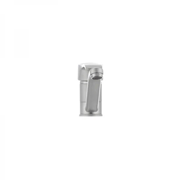 Смеситель для умывальника Haiba Focus 004 матовый (излив 15 см) (HB0116)