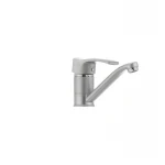 Смеситель для умывальника Haiba Focus 004 матовый (излив 15 см) (HB0116)