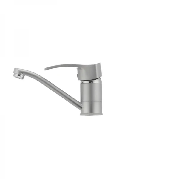 Смеситель для умывальника Haiba Focus 004 матовый (излив 15 см) (HB0116)