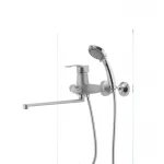 Смеситель для ванны Haiba Focus 006 матовый (HB0119)