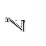 Смеситель для кухни Haiba Focus 014 с выдвижной лейкой (HB0129)