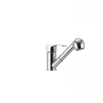 Смеситель для кухни Haiba Focus 014 с выдвижной лейкой (HB0129)