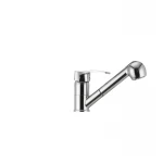 Смеситель для кухни Haiba Focus 014 с выдвижной лейкой (HB0129)