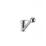 Смеситель для кухни Haiba Focus 014 с выдвижной лейкой (HB0129)